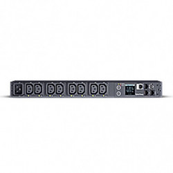 Unidad de distribución para alimentación cyberpower pdu41005/ 16a/ 8x iec c13/ formato rack 1u