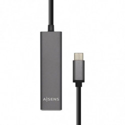 Hub usb tipo-c aisens a109-0403/ 4xusb